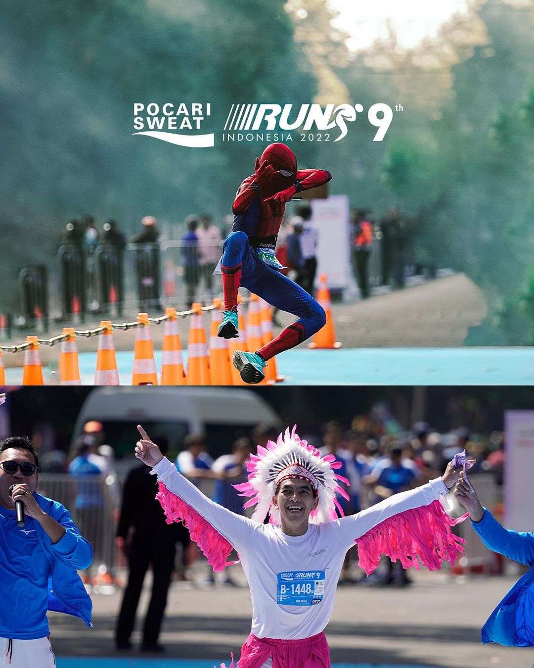 Keseruan Pocari Sweat Run 2022 Di Bandung Ada Ridwan Kamil