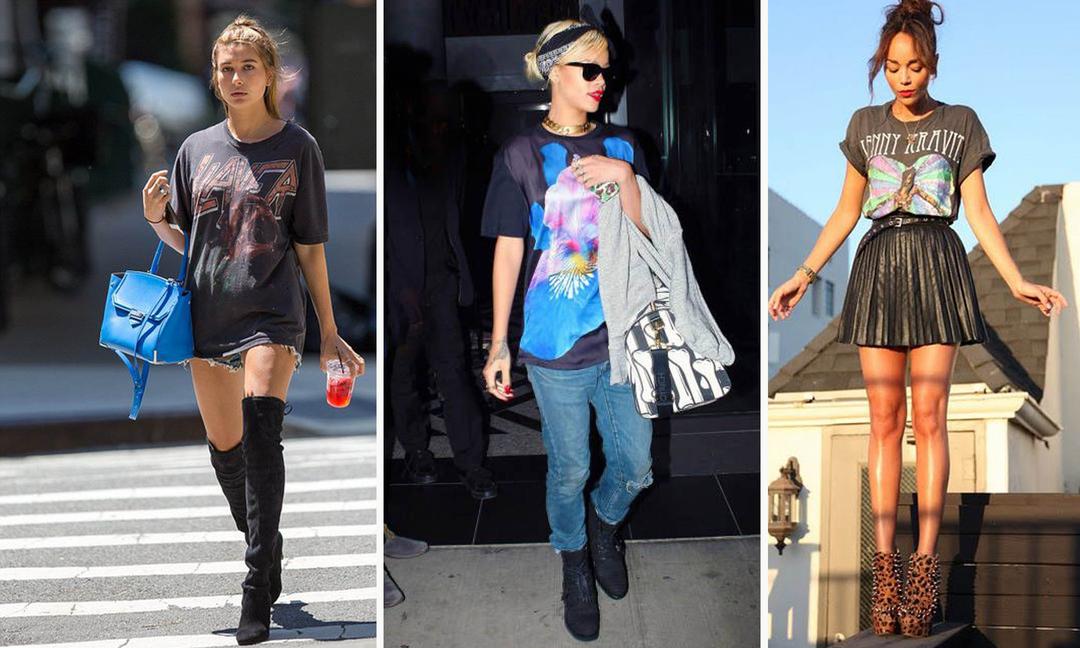 Trending: Graphic T-Shirt, a Style Popularized by Many World Celebrities