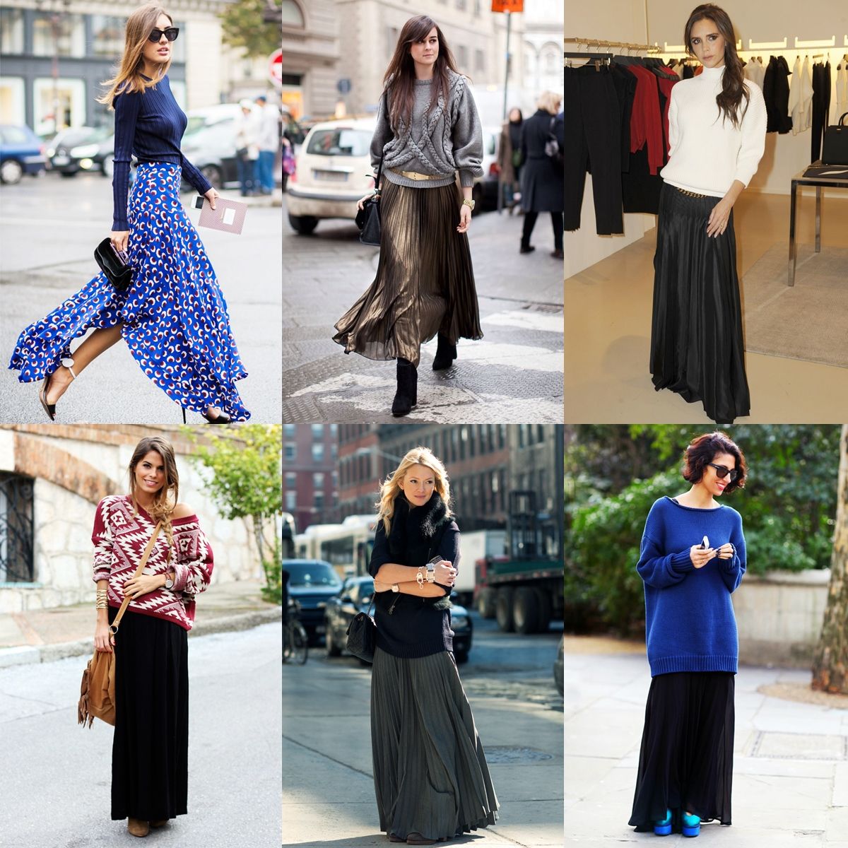 Here's the Maxi Skirt Mix and Match Trick to Make Your Look More Trendy to the Maximum
