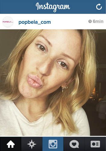 Contek Selfie Para Selebriti Hollywood dengan Makeup #IWokeUpLikeThis