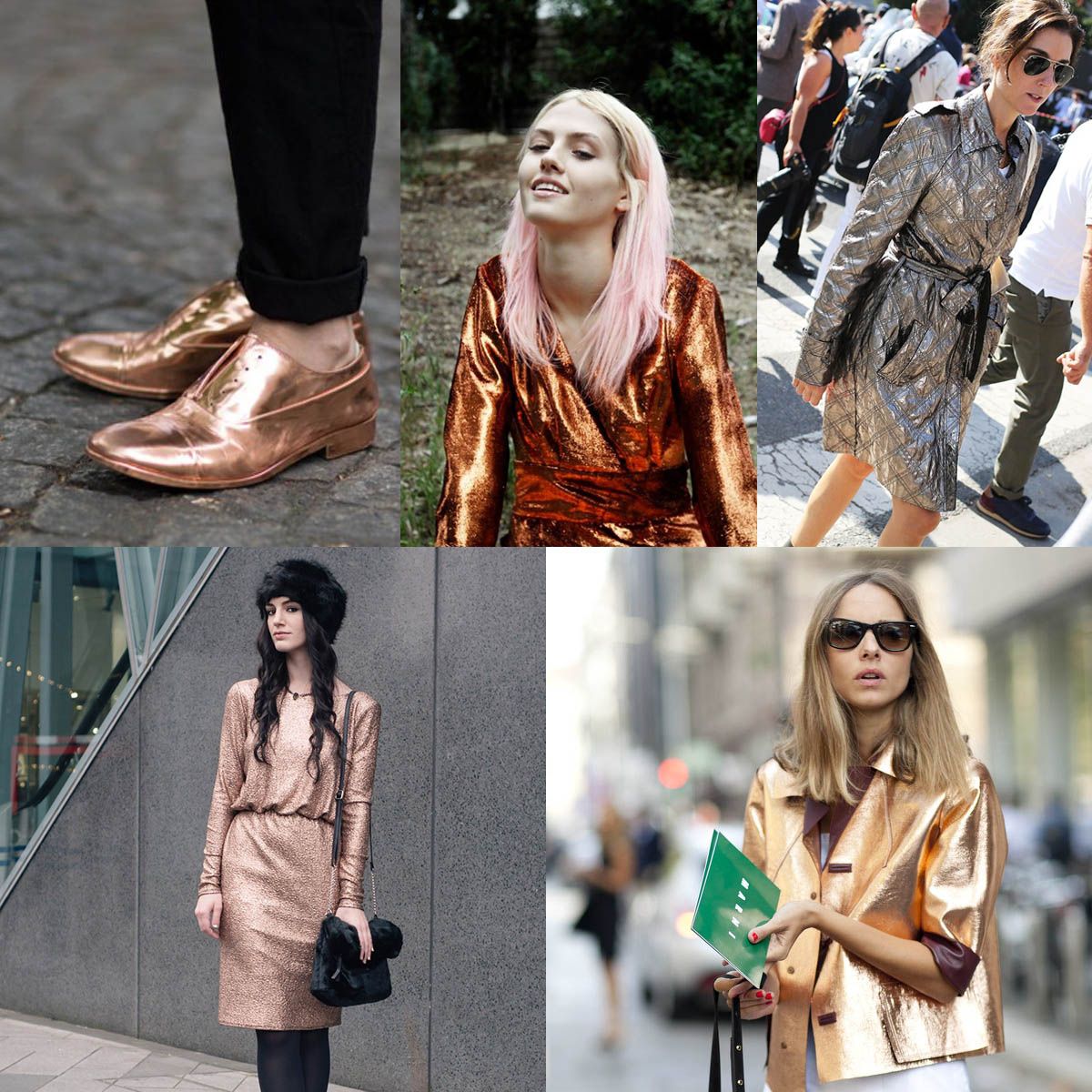 Shine on, Bela!  This Metallic Trend Is Ready To Steal The Attention Of Fashionistas!