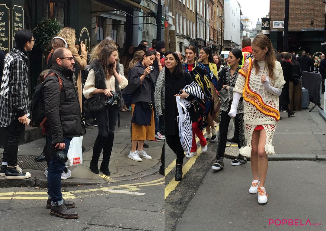 [LIVE!]  This is POPBELA Live Coverage from London Fashion Week 23.2.2016!