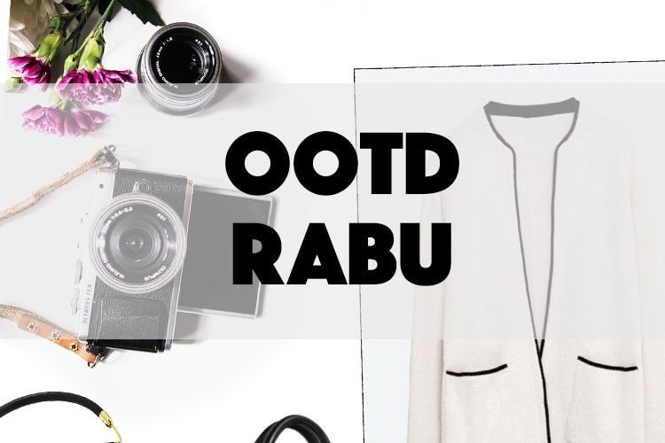 BELA'S OOTD RABU: Oversized Blazer Cardigan untuk Penampilan Smart Casual