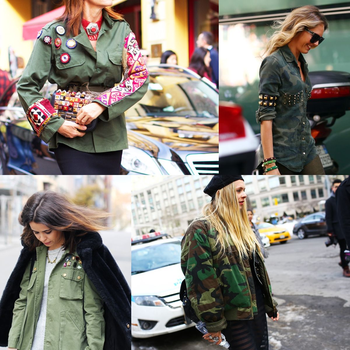 Create a Tough and Stylish Impression with Military Look