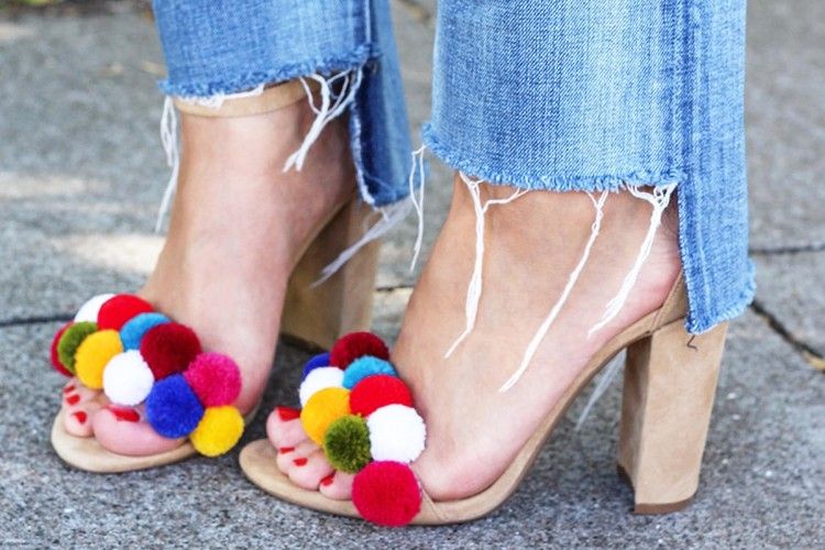 Yuk, Bikin Pom Pom High Heels Dengan Ide DIY Berikut