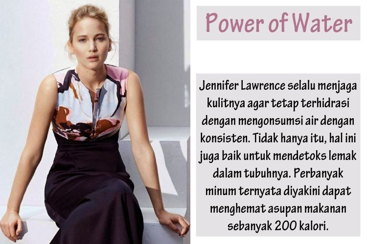 3 Rahasia Jennifer Lawrence Dapatkan Tubuh Ideal dan Seksi