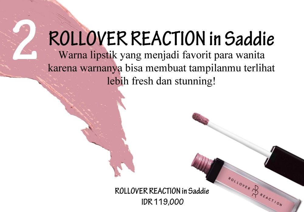 6 Rekomendasi Lip Cream Nude Terbaik Favorit Popbela dari Rollover Reaction