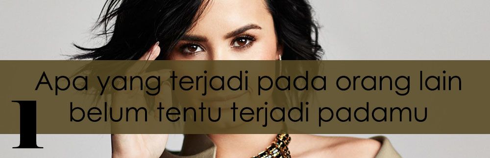 Atasi Depresi, Demi Lovato Beri 3 Cara Meningkatkan Percaya Diri