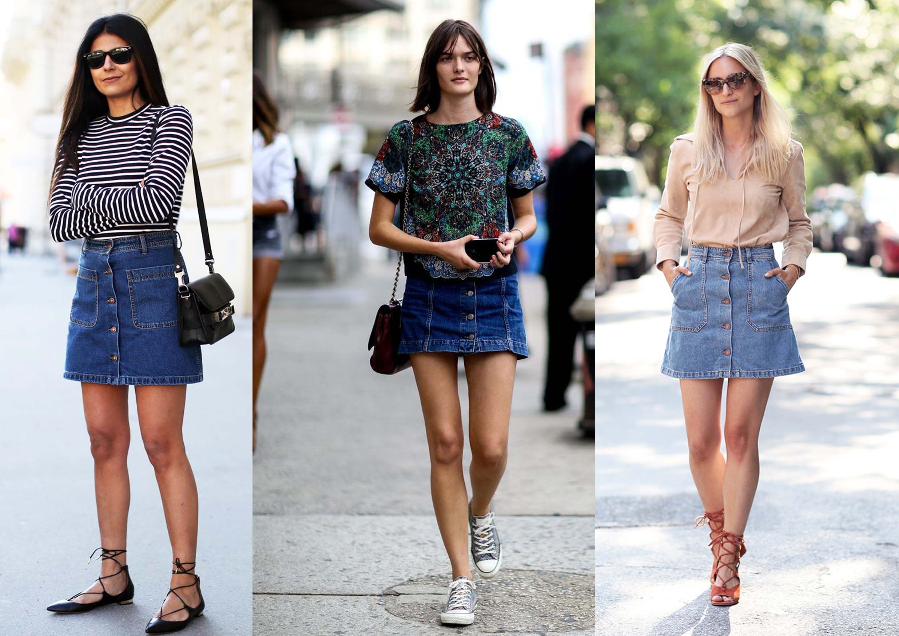 Check Out How to Choose a Denim Skirt Model Based on Body Shape