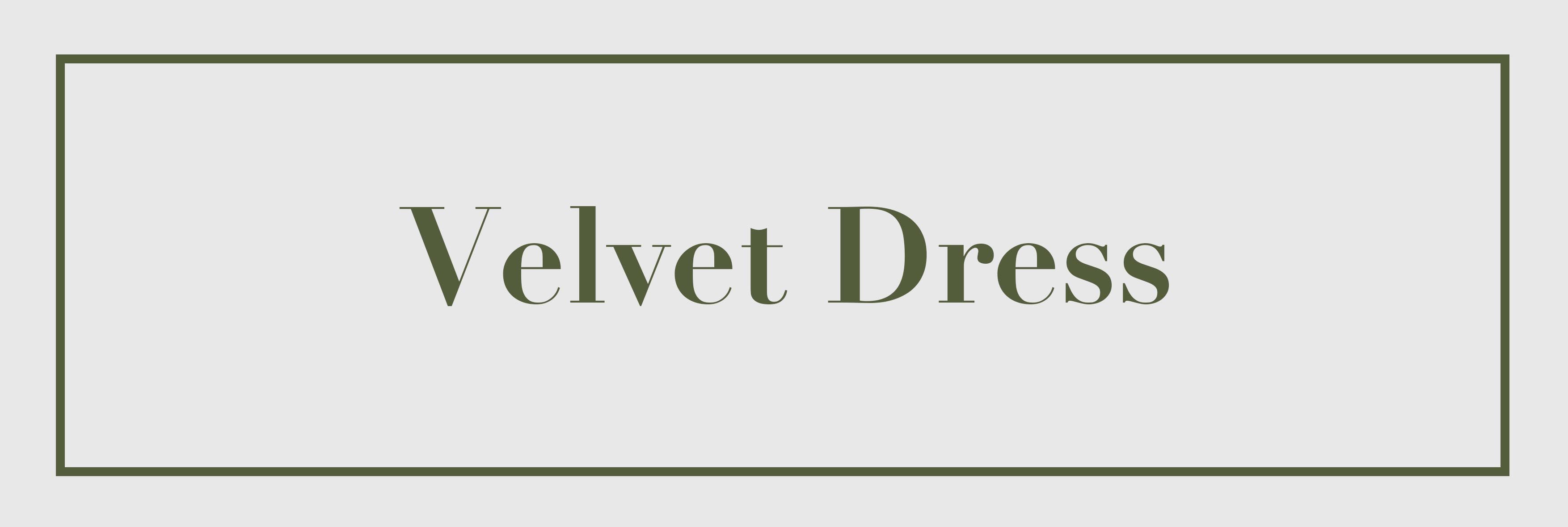 So that it doesn't look old-fashioned, take a look at Tips for Various Styles with Velvet Material!
