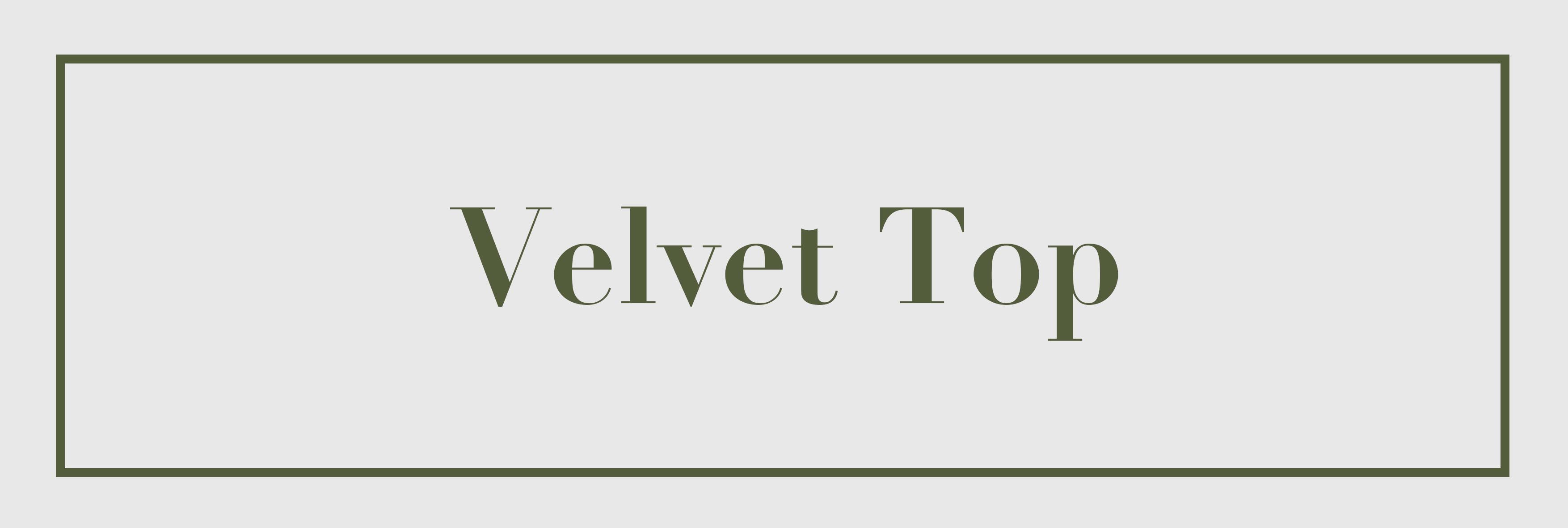 So that it doesn't look old-fashioned, take a look at Tips for Various Styles with Velvet Material!
