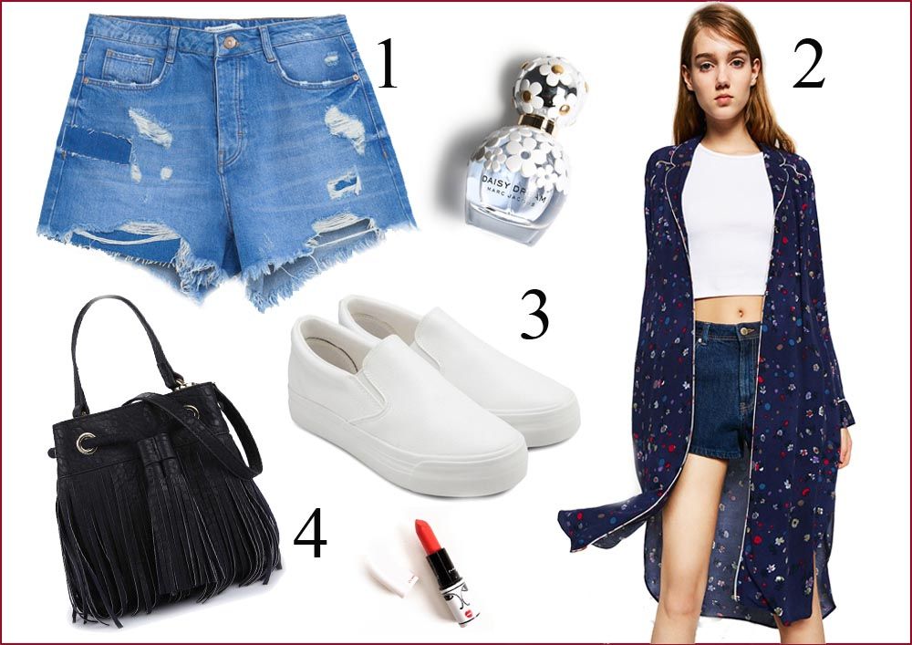 Look Casual with 5 Tips for Mix and Match Denim Shorts