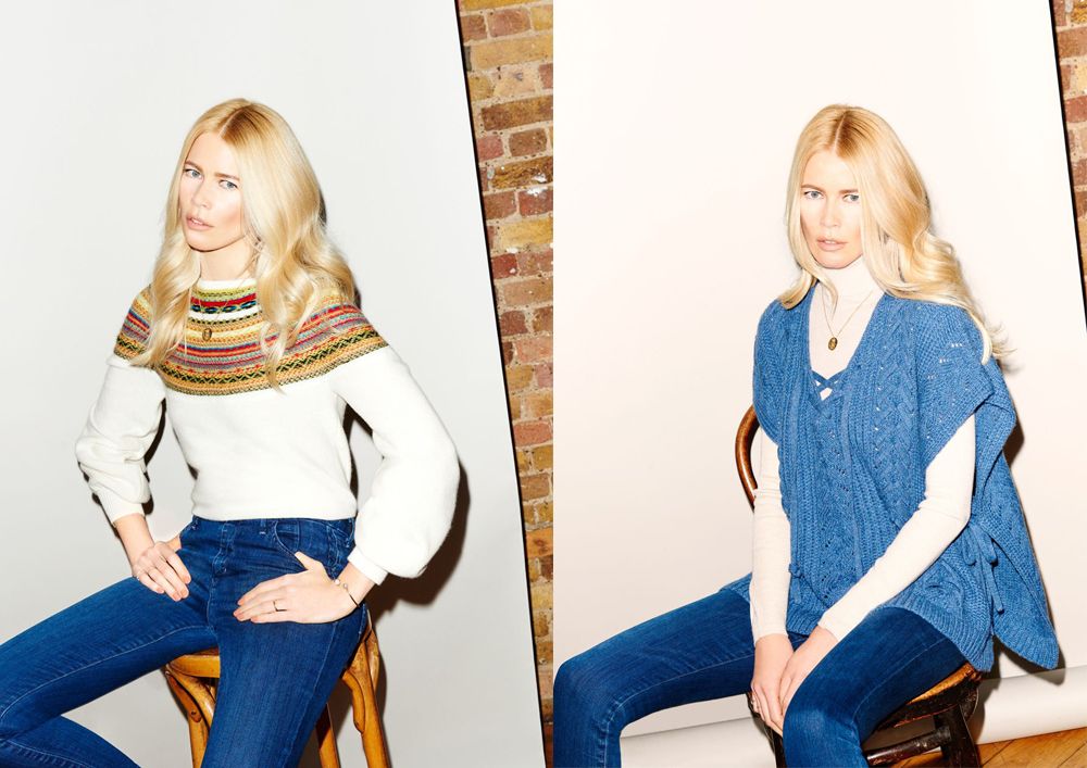 Supermodel Claudia Schiffer Terjun Ke Dunia Bisnis dengan Meluncurkan Koleksi Sweater Kasmir