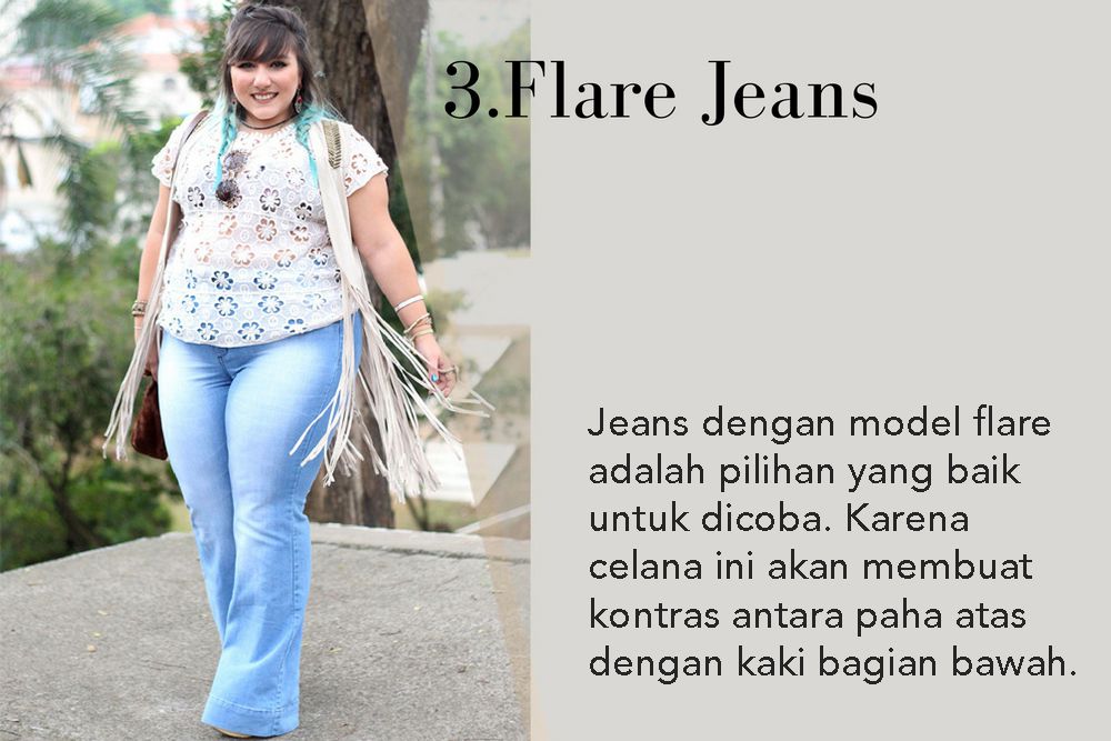 Tampil Lebih Menawan dengan 3 Trik Memilih Celana Jeans untuk Tubuh Berisi