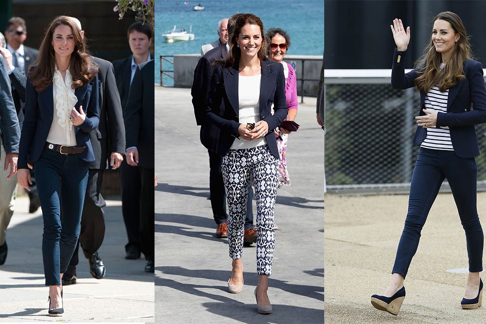 It turns out that Kate Middleton's style is easy to imitate.  Let's peek!