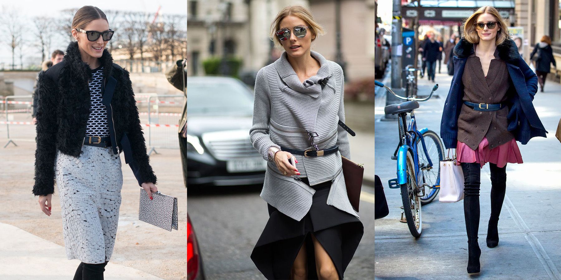 Let's Check Out a Stylish Look Wearing Olivia Palermo's Belt 