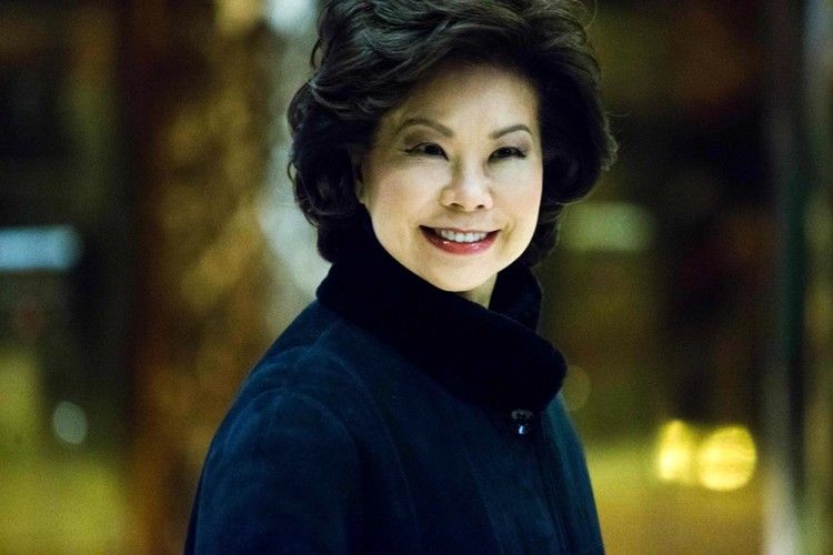Elaine Chao, Perempuan Asia Pencetak Sejarah Ini Terpilih Menjadi Menteri Transportasi AS