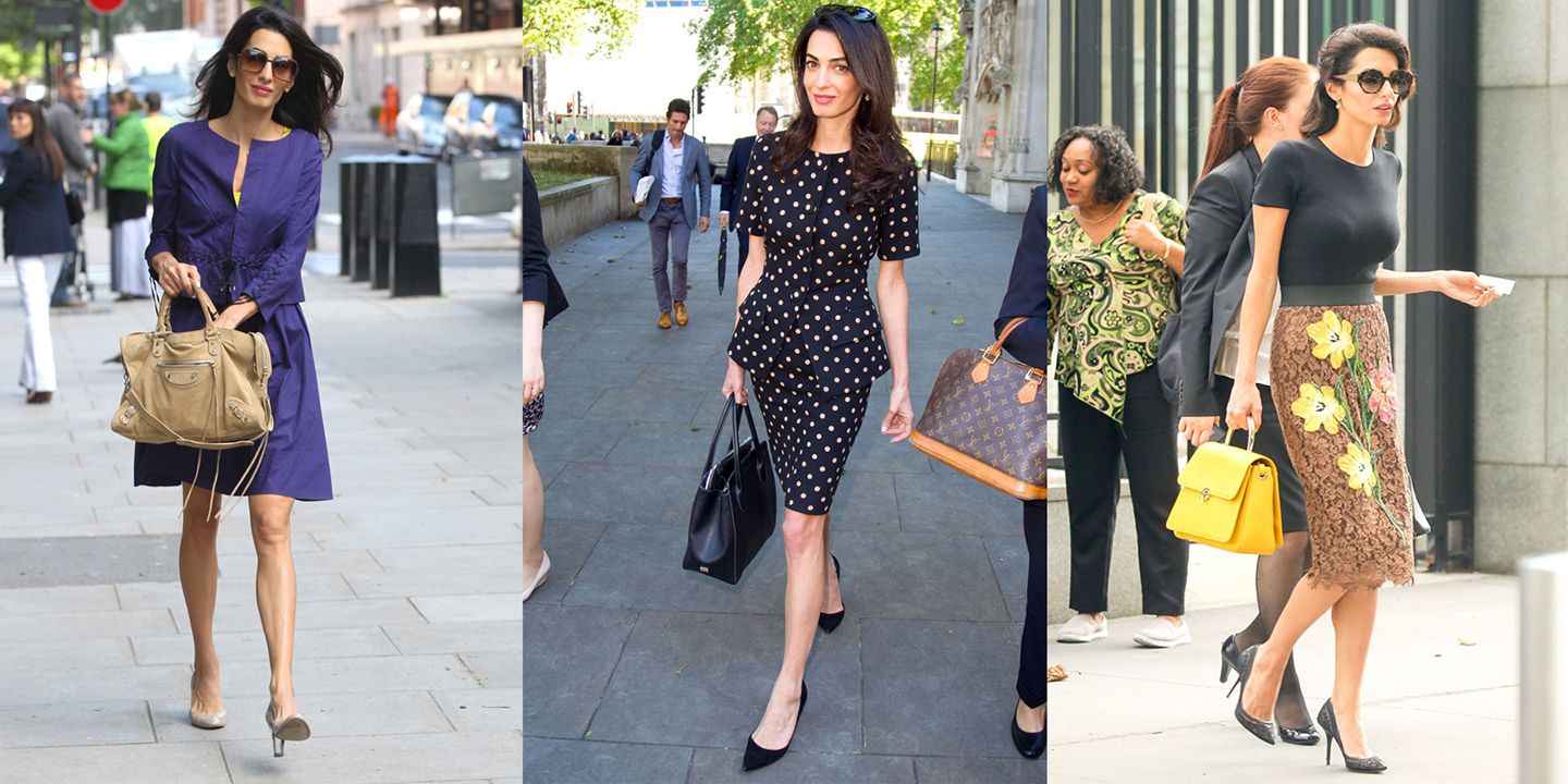 Amal Clooney's Fashionable Office Style Inspiration