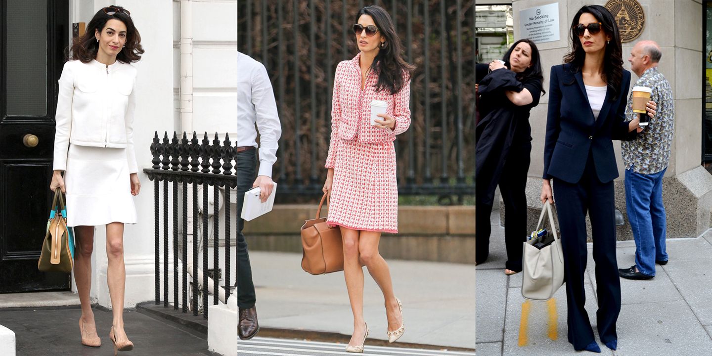 Amal Clooney's Fashionable Office Style Inspiration