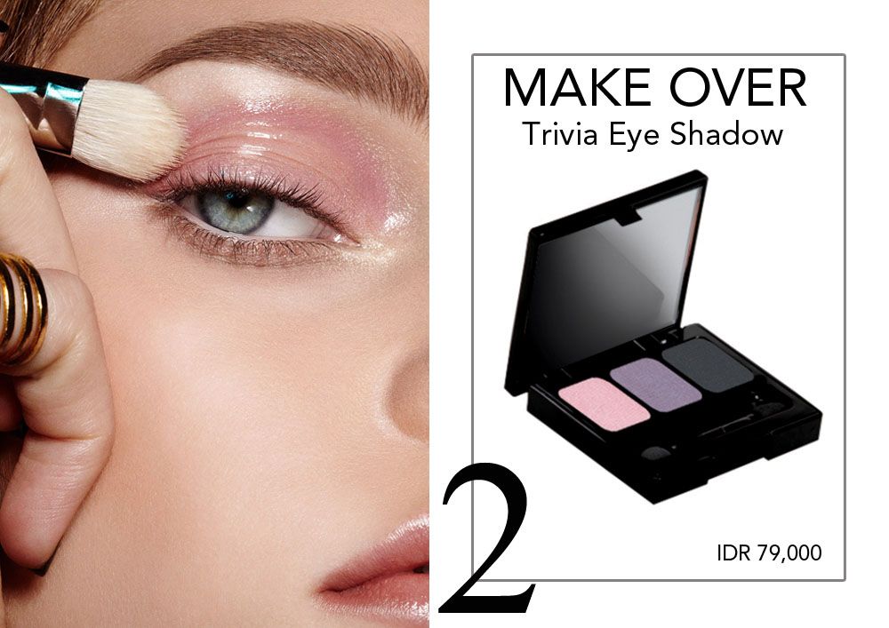 REVIEW : MAKE OVER TRIVIA EYESHADOW ENCHANTING NUDE SPELL 