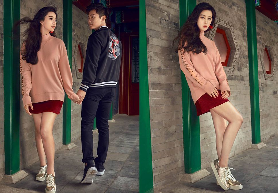Look Friendly!  Fan Bingbing & Li Chen to Star in H&M Chinese New Year Advertising Campaign