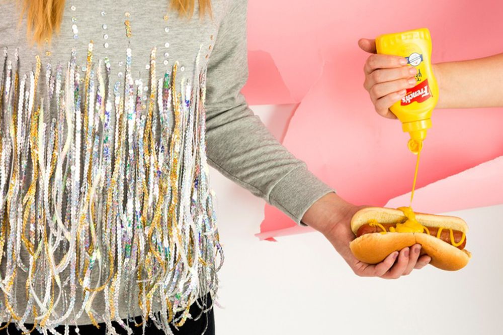 DIY Making a Sequined Sweater for a More Attractive Appearance