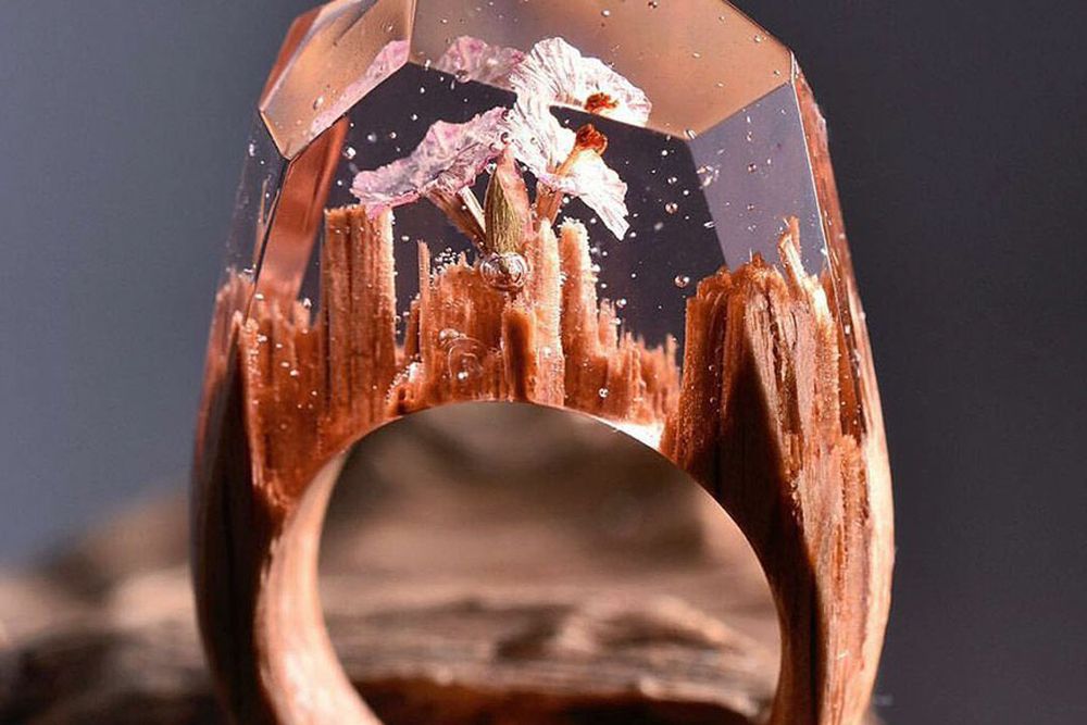 Wow!  This Miniature World Ring Will Amaze You
