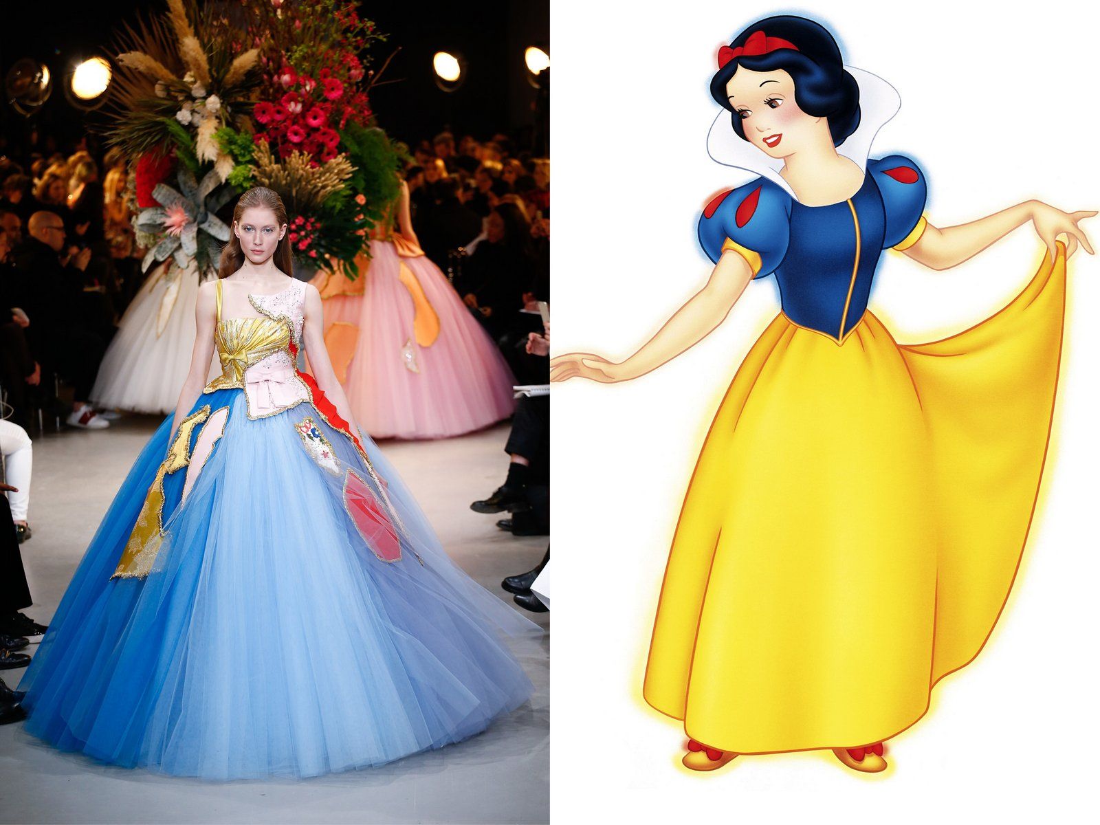 Gemas! Begini Kalau Disney Princess Memakai Busana Couture