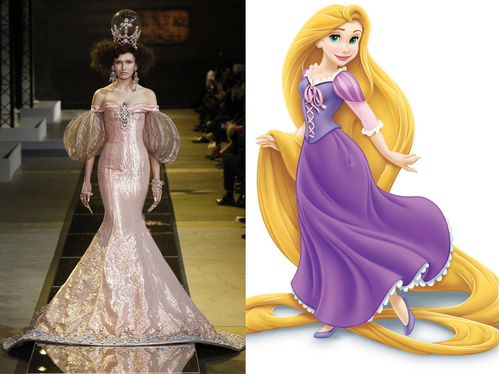 Excited!  This Is What Disney Princess Wears Couture