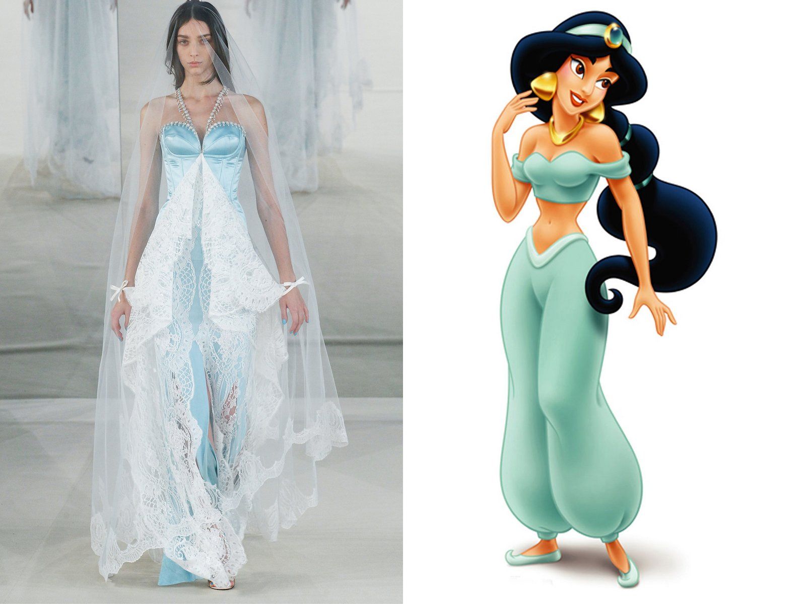 Excited!  This Is What Disney Princess Wears Couture
