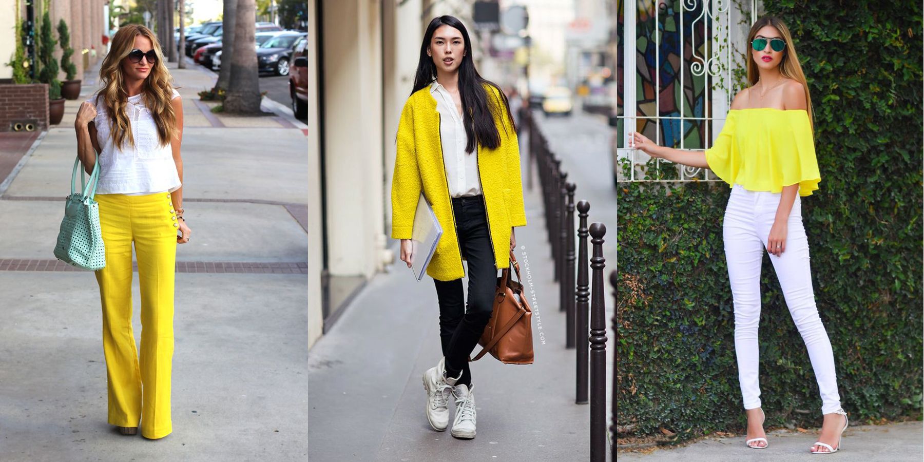 More Fresh and Fashionable with a Touch of Strong Yellow!