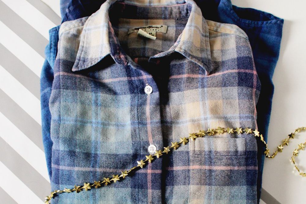 DIY Make Flannel Tie Dye Shirts That Make You More Stylish