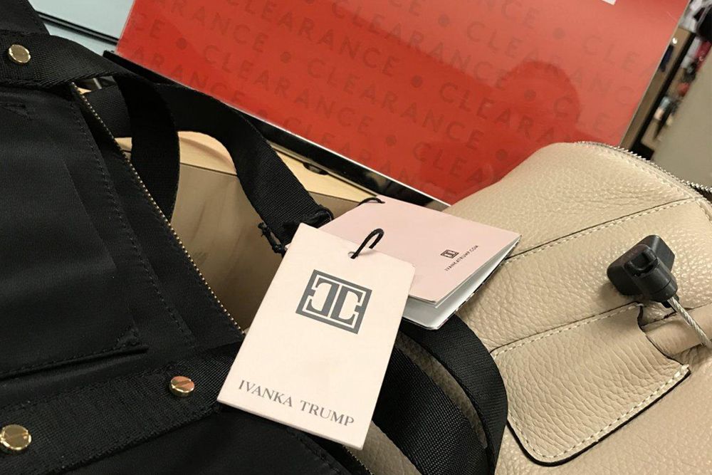 Sad!  This is how consumers react when they see Ivanka Trump's bag