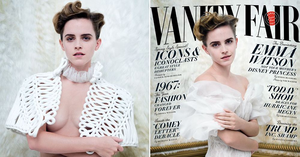 Pamer Payudara, Emma Watson Tak Terima Dikritik Para Feminis 