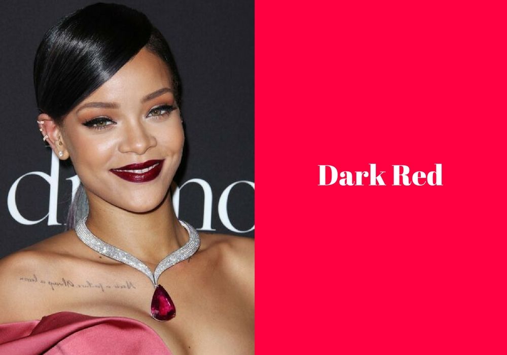 11 Inspirasi Warna Lipstik untuk Kulit Sawo Matang a la Rihanna 
