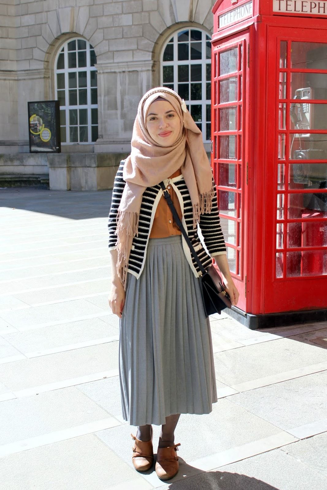 Style Rok Jeans  Pendek Hijab 