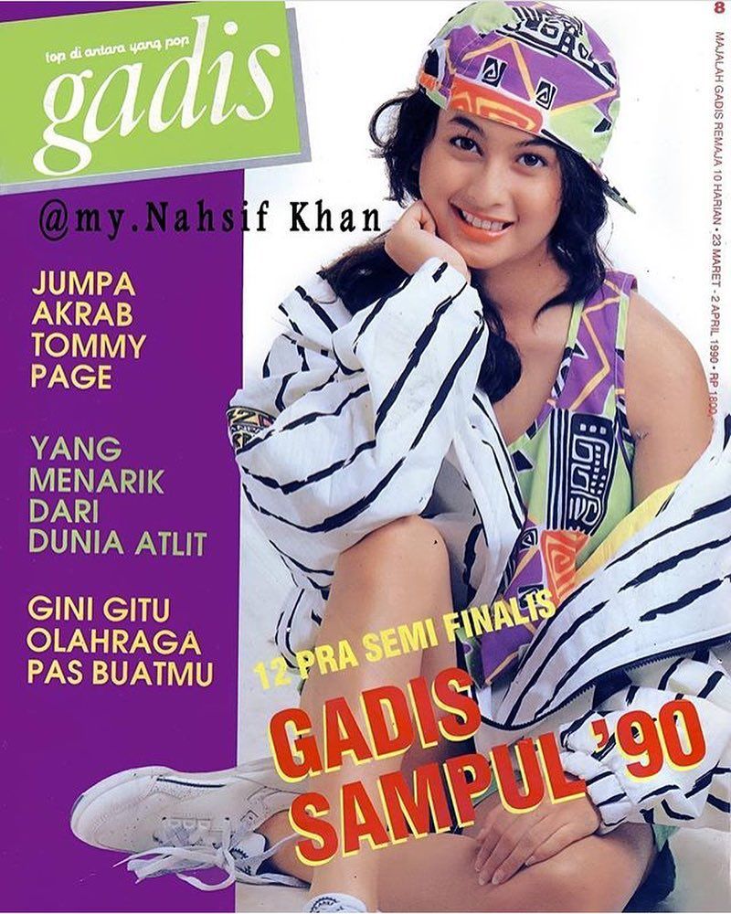 Imutnya Gaya Para Artis Di Cover Majalah Tahun '90an