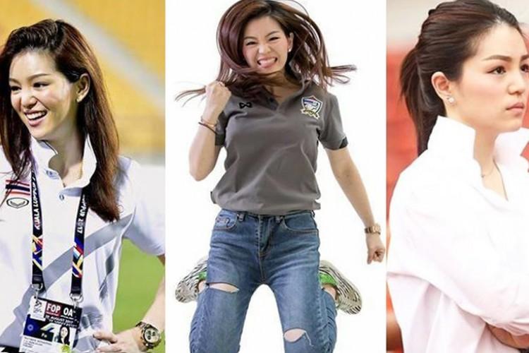 Manager Sepak Bola Cantik Asal Thailand yang Curi Perhatian Warganet 