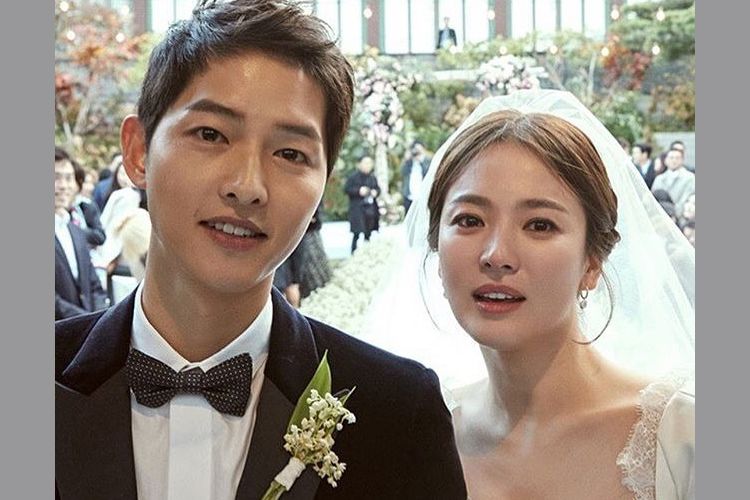 Lebih Anggun dan Simpel, Begini Makeup Song Hye Kyo Saat Pernikahan