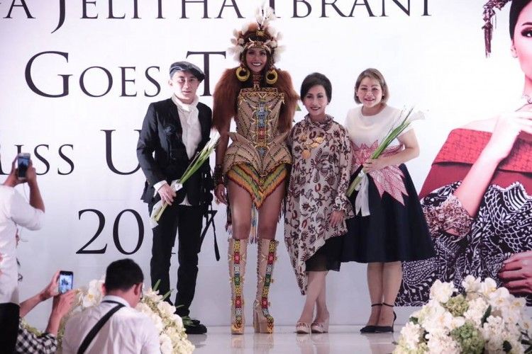 Bunga Jelitha Akan Memakai Kostum Orangutan Di Miss Universe 2017