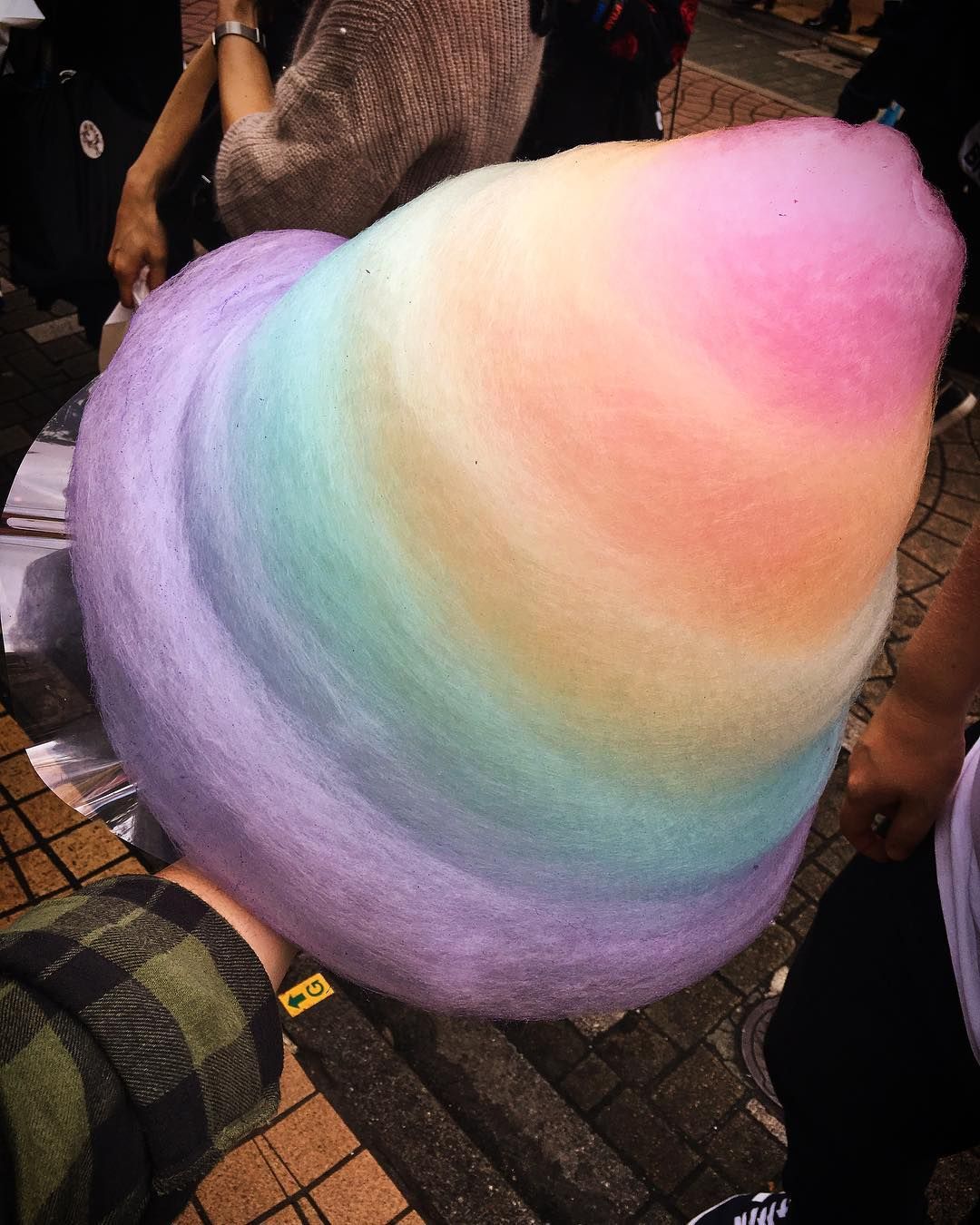 Rainbow Cotton Candy.