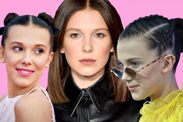 5 Gaya  Rambut  Menggemaskan a la Millie Bobby  Brown