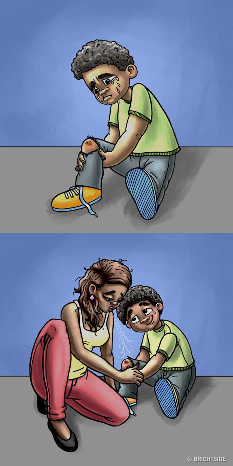 7 Ilustrasi Ini Tunjukkan Tanda Cinta Ibu Yang Sering Diabaikan