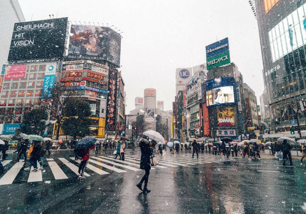 Keindahan Kota Tokyo Saat Musim Salju