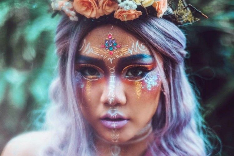 #BFA2018: Punya Kulit Sensitif, Beauty Influencer Ini Tetap Suka Face Painting