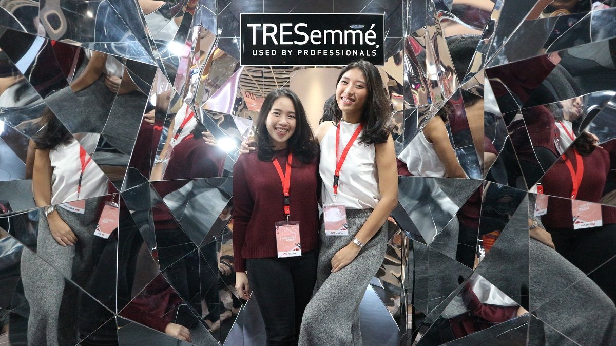 TRESemmé Kasih Spot yang Beda di BeautyFest Asia 2018
