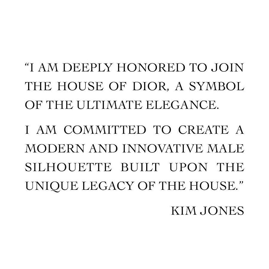 Kim Jones Terpilih Menjadi Direktur Artistik Dior Homme