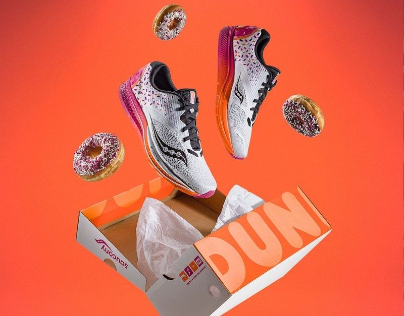 Menyerupai Donat, Ini Sneakers Kolaborasi Saucony x Dunkin' Donuts