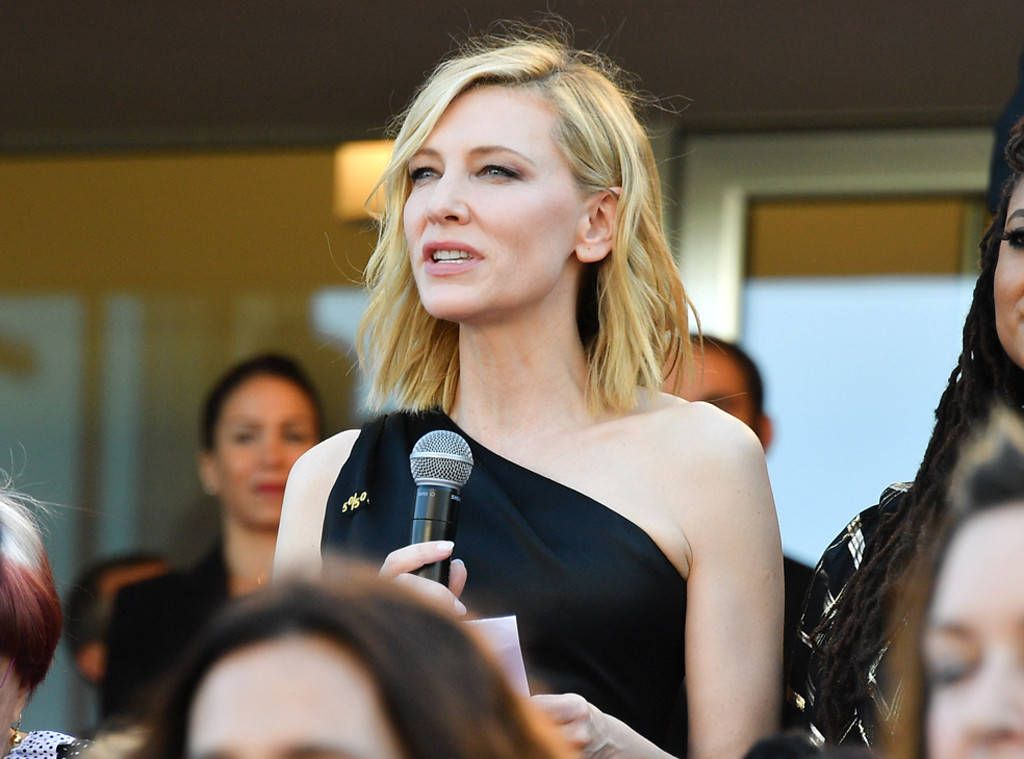 Kristen Stewart, Cate Blanchett & 80 Wanita Melakukan Protes di Festival Film Cannes