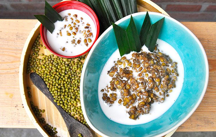 Menu Makanan Untuk Buka Puasa Praktis dan Sederhana - Bubur kacang hijau